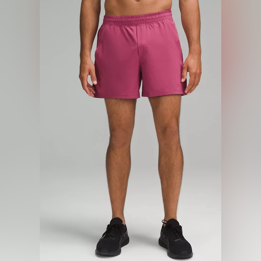 ‼️SOLD‼️🆕Lululemon 🍋Pace Breaker Linerless Short 5" Colour Washed Mauve Sz M